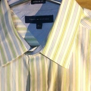 Men's Tommy Hilfiger button down size 16 and 1/2 32 33